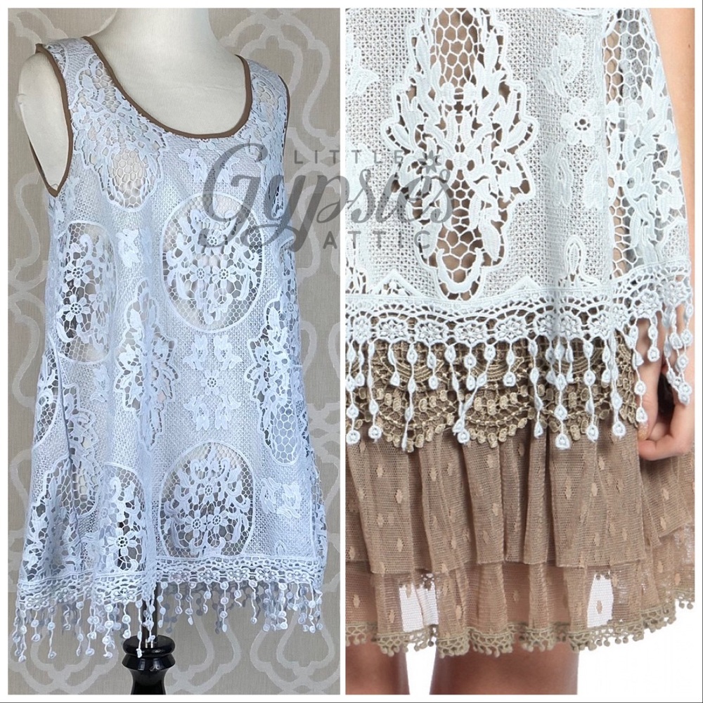 Ryu Layer Everything Crochet Top - Picture 12 of 16